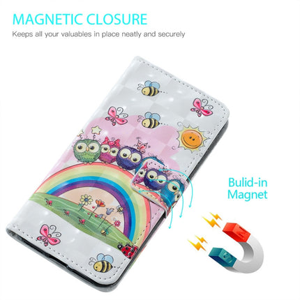 Owl Family Pattern Horizontal Flip Leather Case for iPhone XR, with Holder & Card Slots & Photo Frame & Wallet-garmade.com