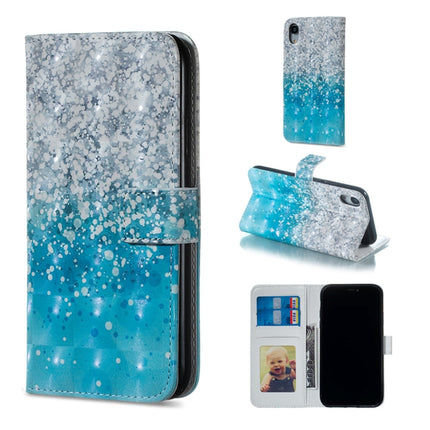 Sea and Sand Pattern Horizontal Flip Leather Case for iPhone XR, with Holder & Card Slots & Photo Frame & Wallet-garmade.com