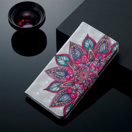 Half Flower Pattern Horizontal Flip Leather Case for iPhone XR, with Holder & Card Slots & Photo Frame & Wallet-garmade.com