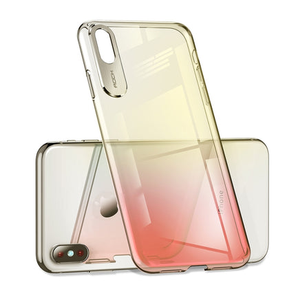 ROCK Gradient Color PC Protective Case for iPhone XR (Red)-garmade.com