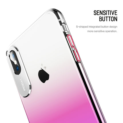 ROCK Gradient Color PC Protective Case for iPhone XR (Red)-garmade.com