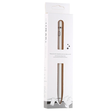 Active Capacitive Stylus for iPod touch / iPad mini & Air & Pro / iPhone(White)-garmade.com
