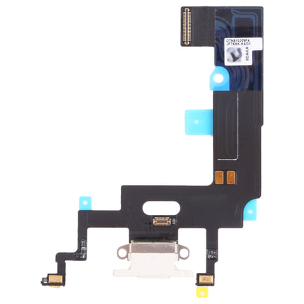 Original Charging Port Flex Cable for iPhone XR (White)-garmade.com