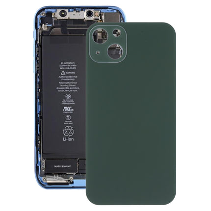 Glass Back Cover with Appearance Imitation of iP13 for iPhone XR(Green)-garmade.com