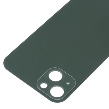 Glass Back Cover with Appearance Imitation of iP13 for iPhone XR(Green)-garmade.com