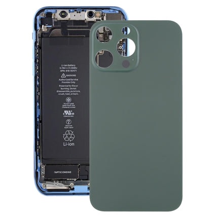 Glass Back Cover with Appearance Imitation of iP13 Pro for iPhone XR(Green)-garmade.com