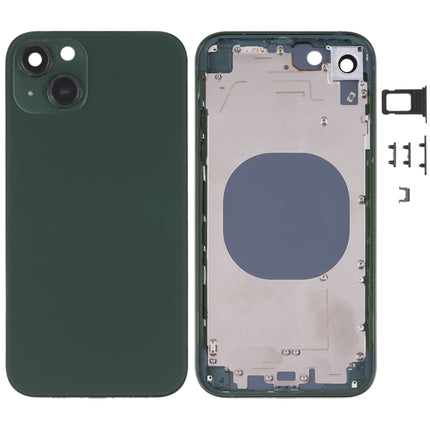 Back Housing Cover with Appearance Imitation of iP13 for iPhone XR(Green)-garmade.com