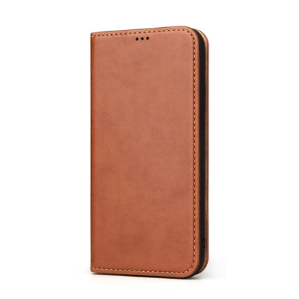 Horizontal Flip PU Leather Case for iPhone XR, with Holder & Card Slots & Wallet(Brown)-garmade.com
