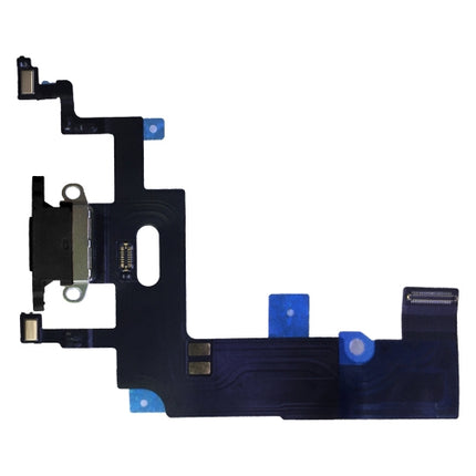 Charging Port Flex Cable for iPhone XR(Black)-garmade.com