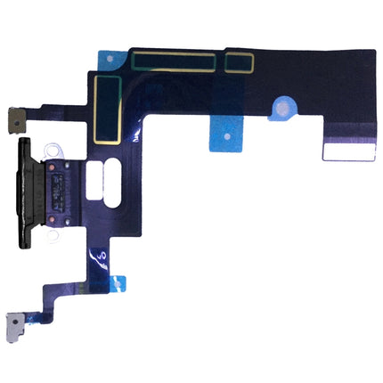 Charging Port Flex Cable for iPhone XR(Black)-garmade.com