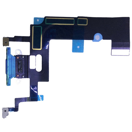 Charging Port Flex Cable for iPhone XR(Blue)-garmade.com