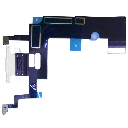 For iPhone XR Charging Port Flex Cable(White)-garmade.com
