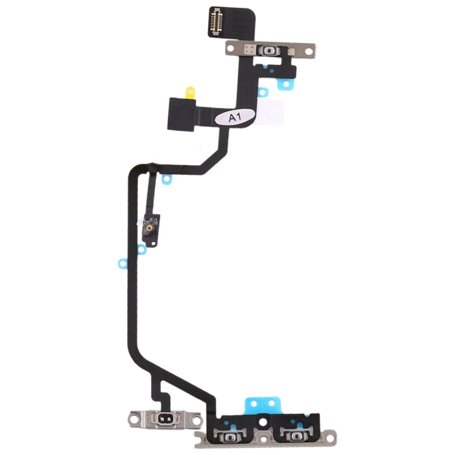 Flashlight & Power Button & Volume Button Flex Cable for iPhone XR-garmade.com
