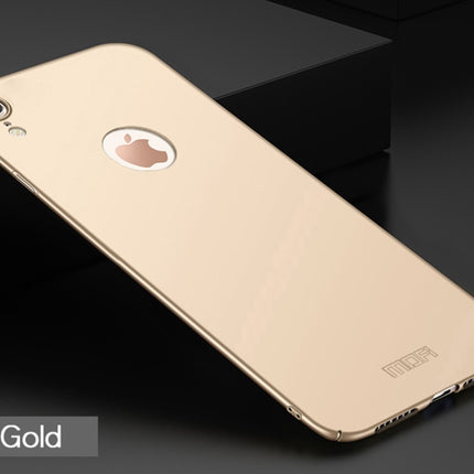 MOFI Frosted PC Ultra-thin Full Coverage Case for iPhone XR (Gold)-garmade.com