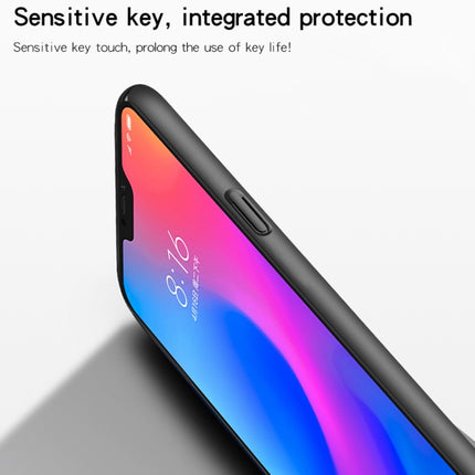 MOFI Frosted PC Ultra-thin Full Coverage Case for iPhone XR (Blue)-garmade.com