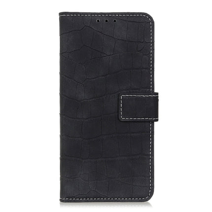 Crocodile Texture Horizontal Flip Leather Case for iPhone XR, with Holder & Wallet & Card Slots & Photo Frame (Black)-garmade.com