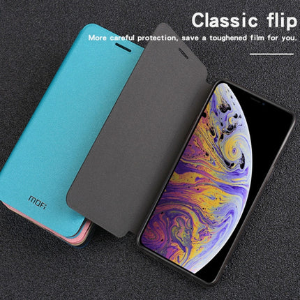 MOFI Crazy Horse Texture Horizontal Flip Shockproof Leather Case for iPhone XR, with Holder (Gold)-garmade.com