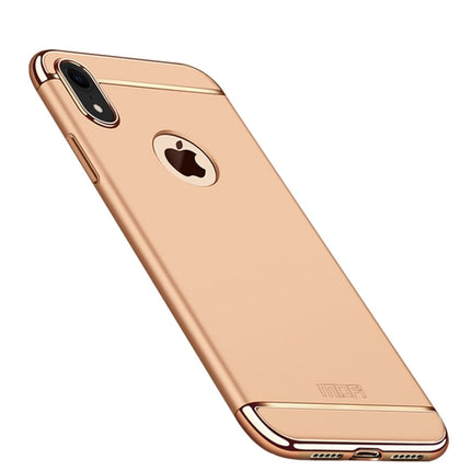 MOFI Three Stage Splicing Full Coverage PC Case for iPhone XR (Gold)-garmade.com