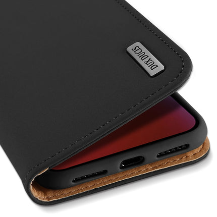 DUX DUCIS WISH Series TPU + PU + Leather Case for iPhone XR, with Card Slots & Wallet (Black)-garmade.com