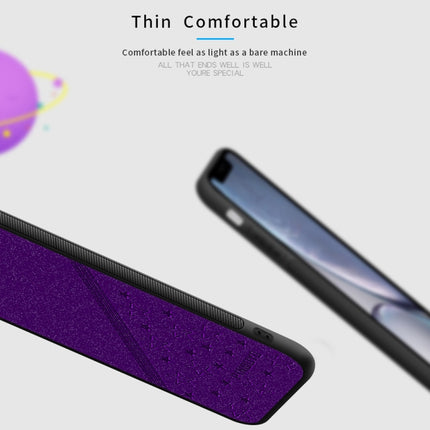 PINWUYO Full Coverage Waterproof Shockproof PC+TPU+PU Case for iPhone XR (Purple)-garmade.com