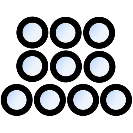 10 PCS Back Camera Lens for iPhone XR-garmade.com