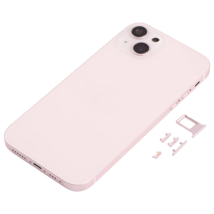 Back Housing Cover with Appearance Imitation of iP13 for iPhone XR(Pink)-garmade.com