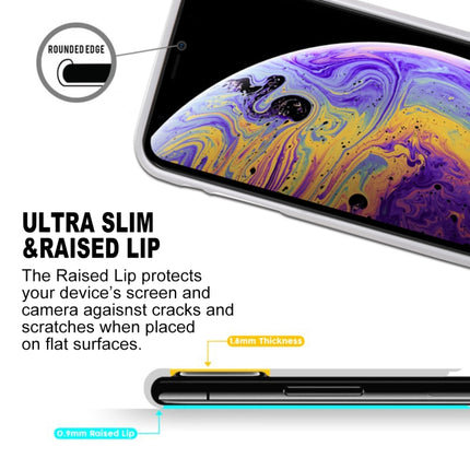 GOOSPERY I JELLY Metal Series Shockproof Soft TPU Case for iPhone XS / X(Silver)-garmade.com