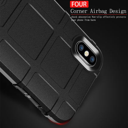 Full Coverage Shockproof TPU Case for iPhone XS(Black)-garmade.com