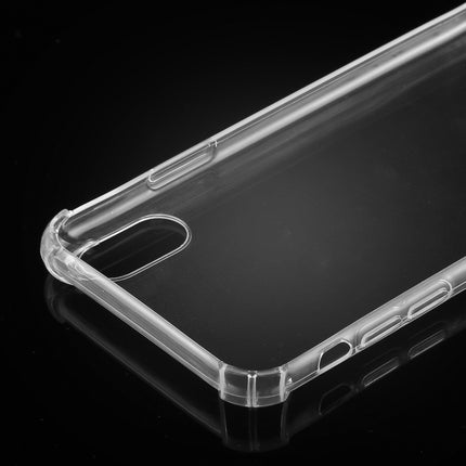 50 PCS Ultrathin Transparent TPU Soft Protective Case for iPhone X(Transparent)-garmade.com