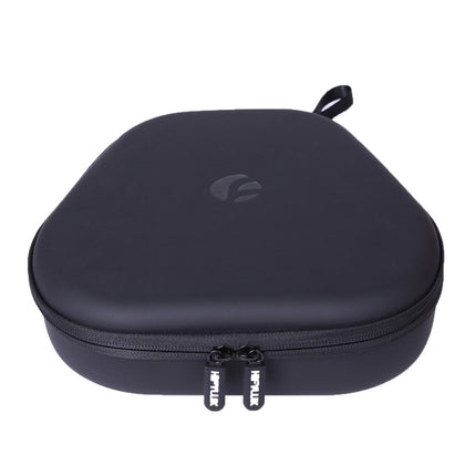 Hifylux AP-BF2 Waterproof Leather + EVA Headset Storage Bag for AirPods Max, with Smart Sleep Function(Black)-garmade.com