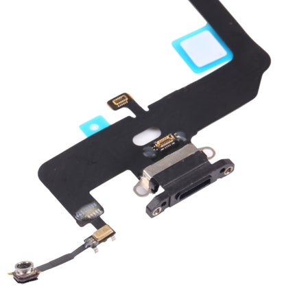 Original Charging Port Flex Cable for iPhone XS (Black)-garmade.com