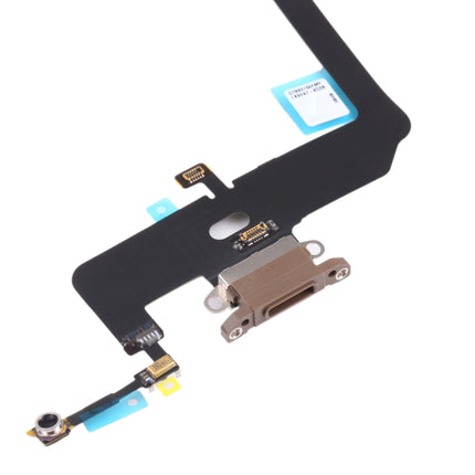 Original Charging Port Flex Cable for iPhone XS (Gold)-garmade.com