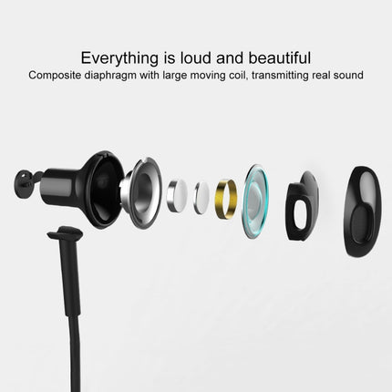 Original Xiaomi Bluetooth 4.2 Neck-mounted Earphones for iPhone & Android Smart Phones or Other Bluetooth Audio Devices(Black)-garmade.com