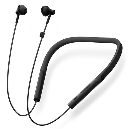 Original Xiaomi Bluetooth 4.2 Neck-mounted Earphones for iPhone & Android Smart Phones or Other Bluetooth Audio Devices(Black)-garmade.com