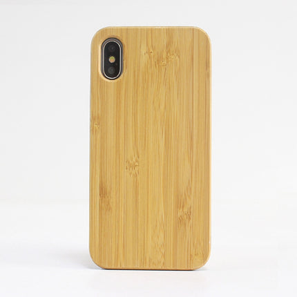 Shockproof TPU+ Wood Protective Case for iPhone X-garmade.com