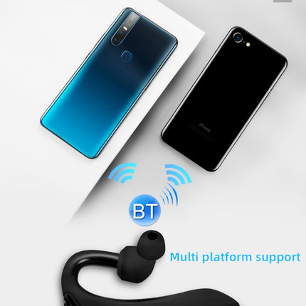 Q10 Bluetooth 5.0 Binaural Intelligent Noise Cancelling Bluetooth Earphone(Black)-garmade.com