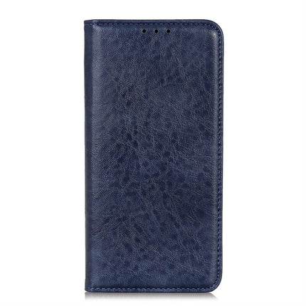 Magnetic Retro Crazy Horse Texture Horizontal Flip Leather Case for iPhone X / XS, with Holder & Card Slots & Wallet (Blue)-garmade.com