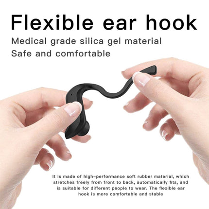 MD03 Wireless Ear-mounted Bluetooth Earphone with Charging Box & Digital Display, Support Touch & HD Call & Voice Assistant & NFC(Black)-garmade.com