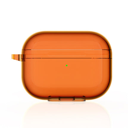 Wireless Earphones Shockproof Liquid Silicone Protective Case for Apple AirPods3(Orange)-garmade.com