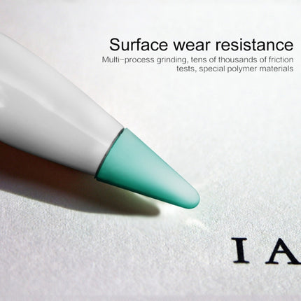 4 PCS Non-slip Mute Wear-resistant Nib Cover for Apple Pencil 1 / 2 (Transparent)-garmade.com