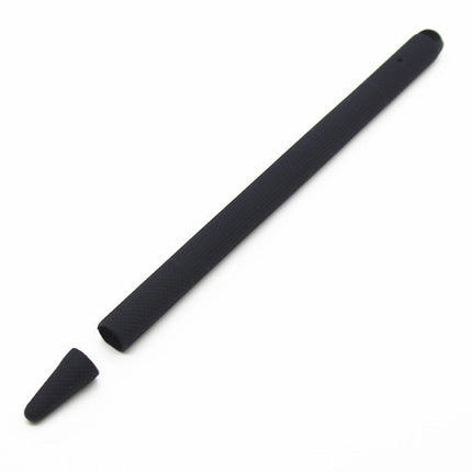 Stylus Pen Silica Gel Shockproof Protective Case for Apple Pencil 2 (Black)-garmade.com