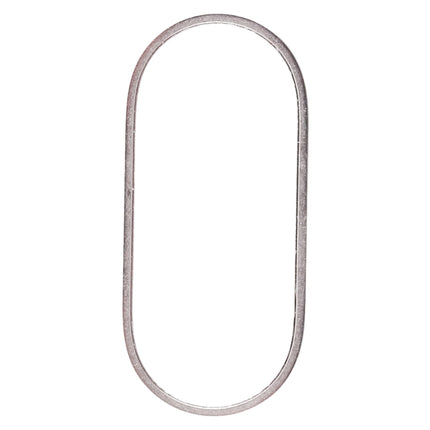 Rear Camera Glass Lens Metal Protector Hoop Ring for iPhone XS & XS Max(White)-garmade.com