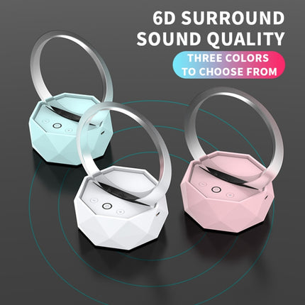 LY-Y1 Stereo Wireless Bluetooth Speaker with Colorful Atmosphere Light (White)-garmade.com