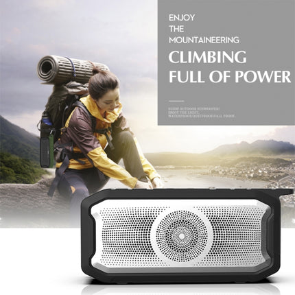 X3 5W Outdoor IPX7 Waterproof Wireless Bluetooth Speaker, Support Hands-free / USB / AUX / TF Card (Army Green)-garmade.com