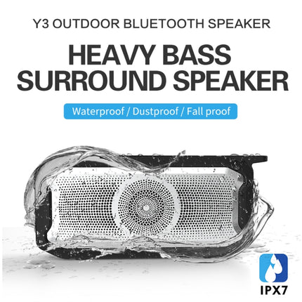 X3 5W Outdoor IPX7 Waterproof Wireless Bluetooth Speaker, Support Hands-free / USB / AUX / TF Card (Black)-garmade.com