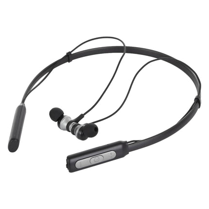 HT1 Magnetic In-Ear Wireless Bluetooth Stereo Headset(Black)-garmade.com