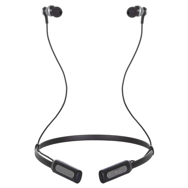 HT1 Magnetic In-Ear Wireless Bluetooth Stereo Headset(Black)-garmade.com
