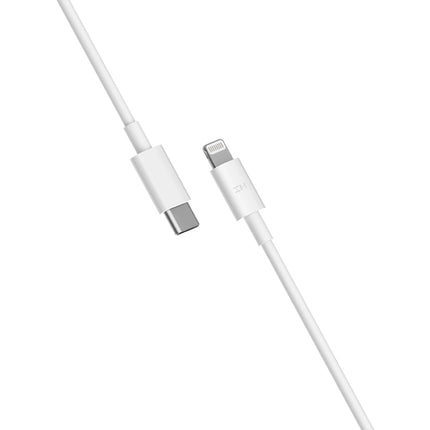 Original Xiaomi AL870C ZMI Type-C / USB-C to 8 Pin Charging Cable, Length: 1m(White)-garmade.com