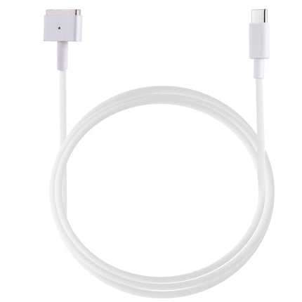 1.7m 5 Pin to USB-C / Type-C Charging Cable for Apple MacBook II(White)-garmade.com