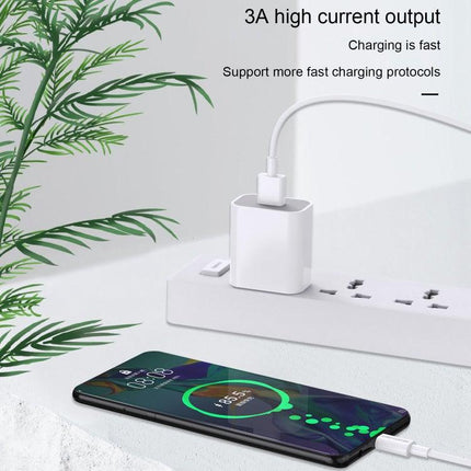 WK WDC-117 3A 8 Pin Fast Charging Charging Cable, Length: 1.2m (White)-garmade.com